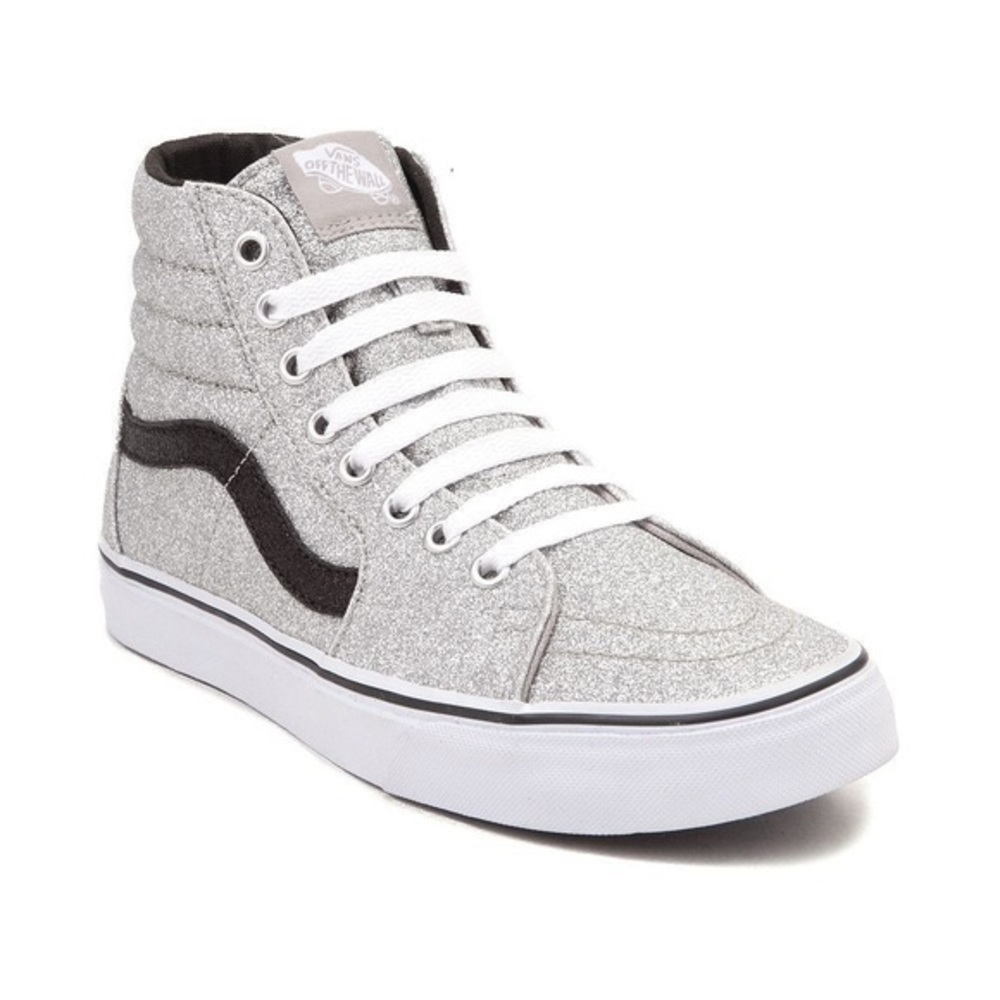 Glitter high tops vans